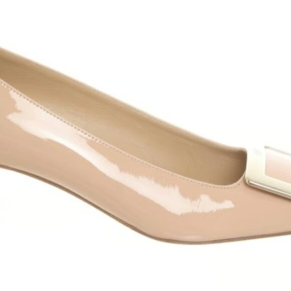 Roger Vivier Patent Leather Pump EU36/US6 Nude - Picture 9 of 11